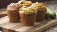 Солени мъфини с топено сирене