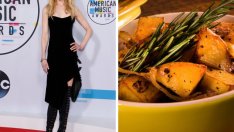 Печени картофи с вино и маслини по рецепта на Никол Кидман