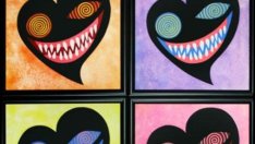 Сърца-пирани в любовната изложба на Явор Боянов