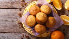 Портокалови кексчета