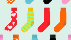 Шарен тест с чорапи показва личността ви