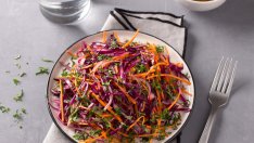 Многоцветна салата колсло