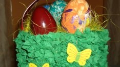 Как да си направим великденски кошнички без пари?