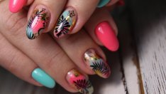 Идеи за маникюри с преливащи се цветове