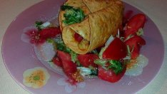 Домашна пикантна тортиля с чоризо