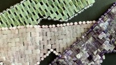 Маска за очи и лице с нефрит, розов кварц и черен обсидиан – за красива кожа