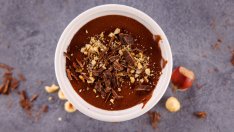 Шоколадов мус с черен шоколад