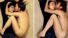 Джон Малкович пресъздава известни фотографии от миналото