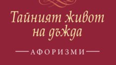 „Тайният живот на дъжда“ – Венцеслав Константинов – афоризми