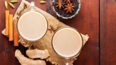 Джинджифилово мляко при настинки и болно гърло