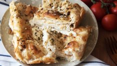 Баница с кисело зеле и ориз