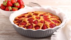 Кекс с ягоди и лимонова кора