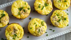 Мъфини без брашно с яйца и сирене котидж