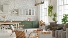 Идеи за интериора в дома с тухлени стени 