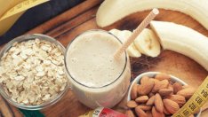 Диета с бананово-овесен шейк