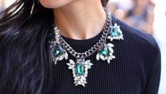 Направете си колие с цветни камъни