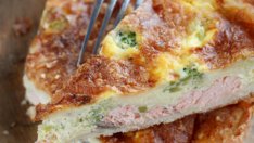 Кекс с риба тон, чушка и аншоа