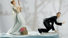 Забавни фигурки за сватбени торти (галерия)