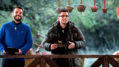 Андрей меси питка на имения си ден