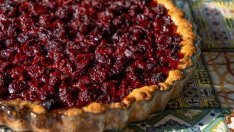 Бърз и лесен черешов пай 