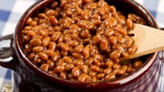 Запечен зрял фасул