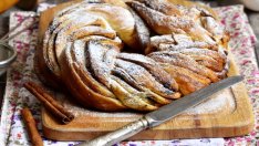 Канелен козуначен венец с ядки