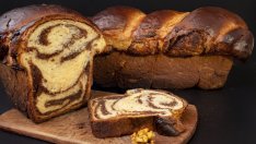 Румънски козунак с плънка