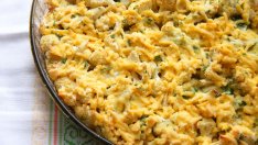 Ориз с броколи и гъби