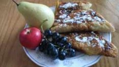 Триъгълни банички с пържена тиква