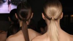 Геометрични прически в Седмицата на модата в Париж