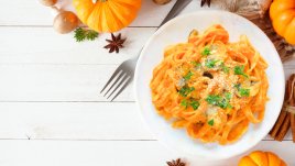 Кремообразен сос за паста с тиква 