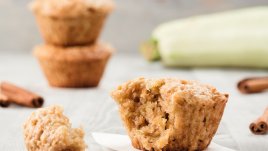 Мъфини с ябълки и тиквички