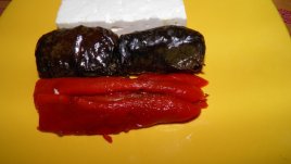 Обикновени постни лозови сарми