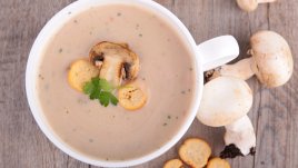 Постна гъбена супа