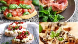 13 рецепти за хрупкави брускети 