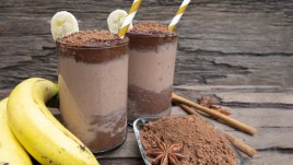 Смути с авокадо и какао