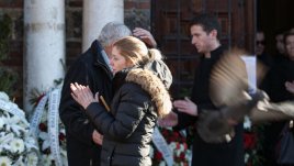 Алекс Сърчаджиева и верни приятели изпратиха Иван Ласкин 