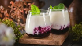 Панакота с боровинки