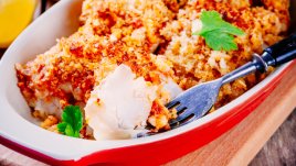 Риба треска на фурна с хрупкава коричка