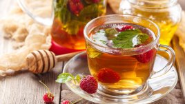 Чай от листа на малина и ползите му за здравето 
