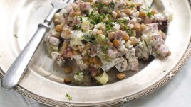 Салата от леща с риба тон