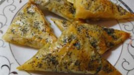 Баница с риба тон и спанак