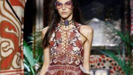 Какво ни впечатли в колекцията на Roberto Cavalli (галерия)