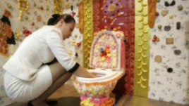 Баня в ярки цветове – екстравагантно и модерно