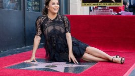 Ева Лонгория със звезда на Алеята на славата