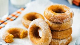 Тиквени понички с канела