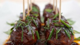 Пикантни коктейлни кюфтенца 