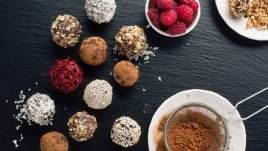 Коледни трюфели