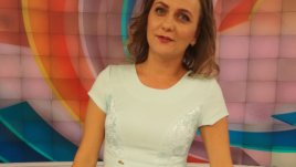 Гергана Венкова сяда в стола на водещия на „България сутрин“ Златимир Йочев