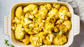 Печен карфиол с къри